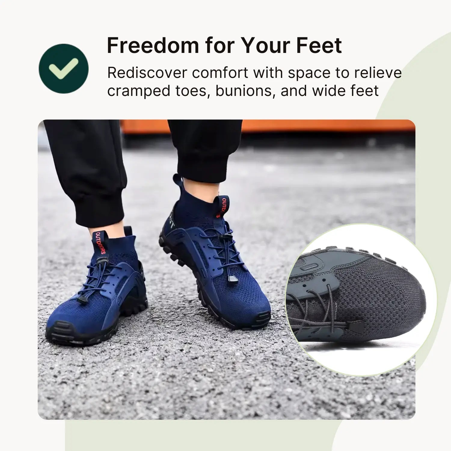 Trailblaze - Stylish barefoot shoe (Unisex)