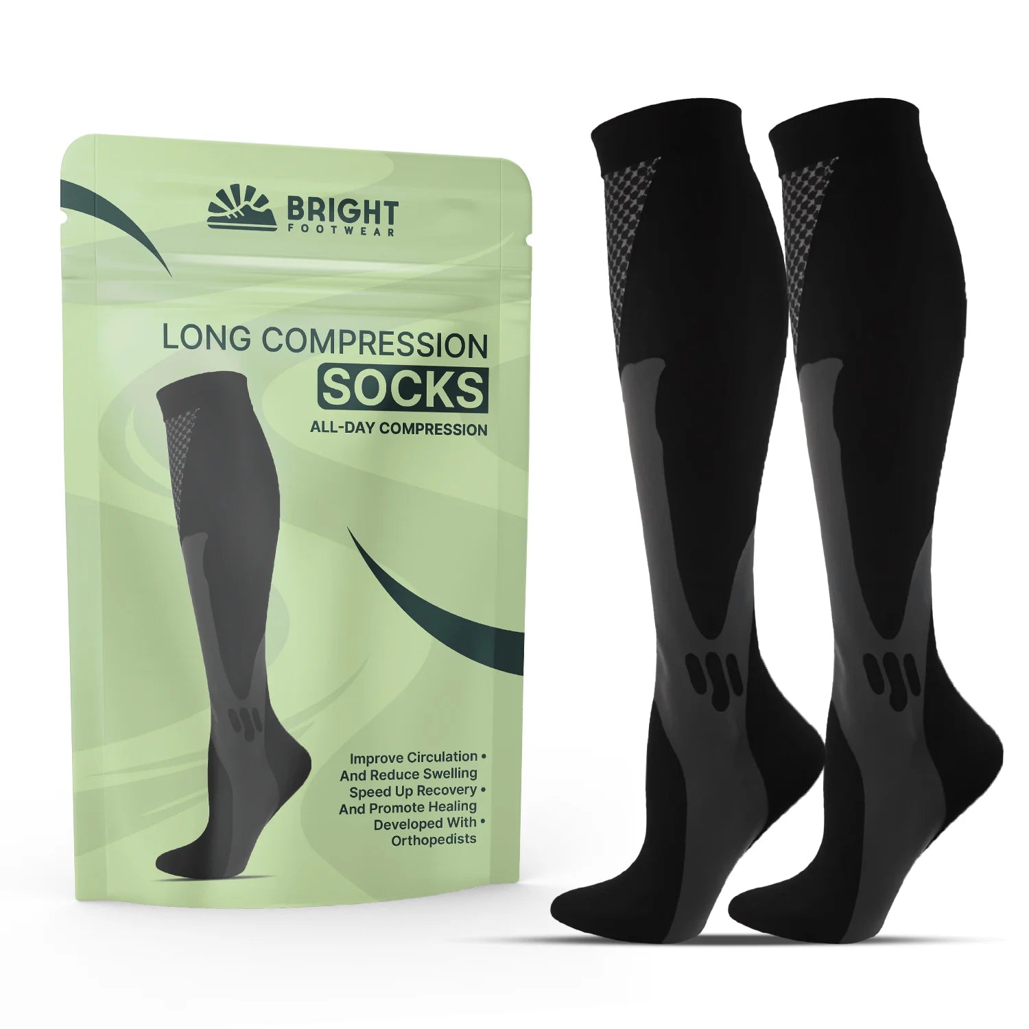 Long Compression Socks - Enhance blood circulation & reduce muscle fatigue