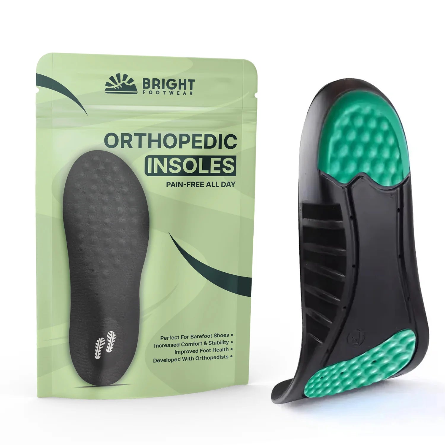 Orthopaedic Insoles - Pain-relieving and Shock-absorbing soles