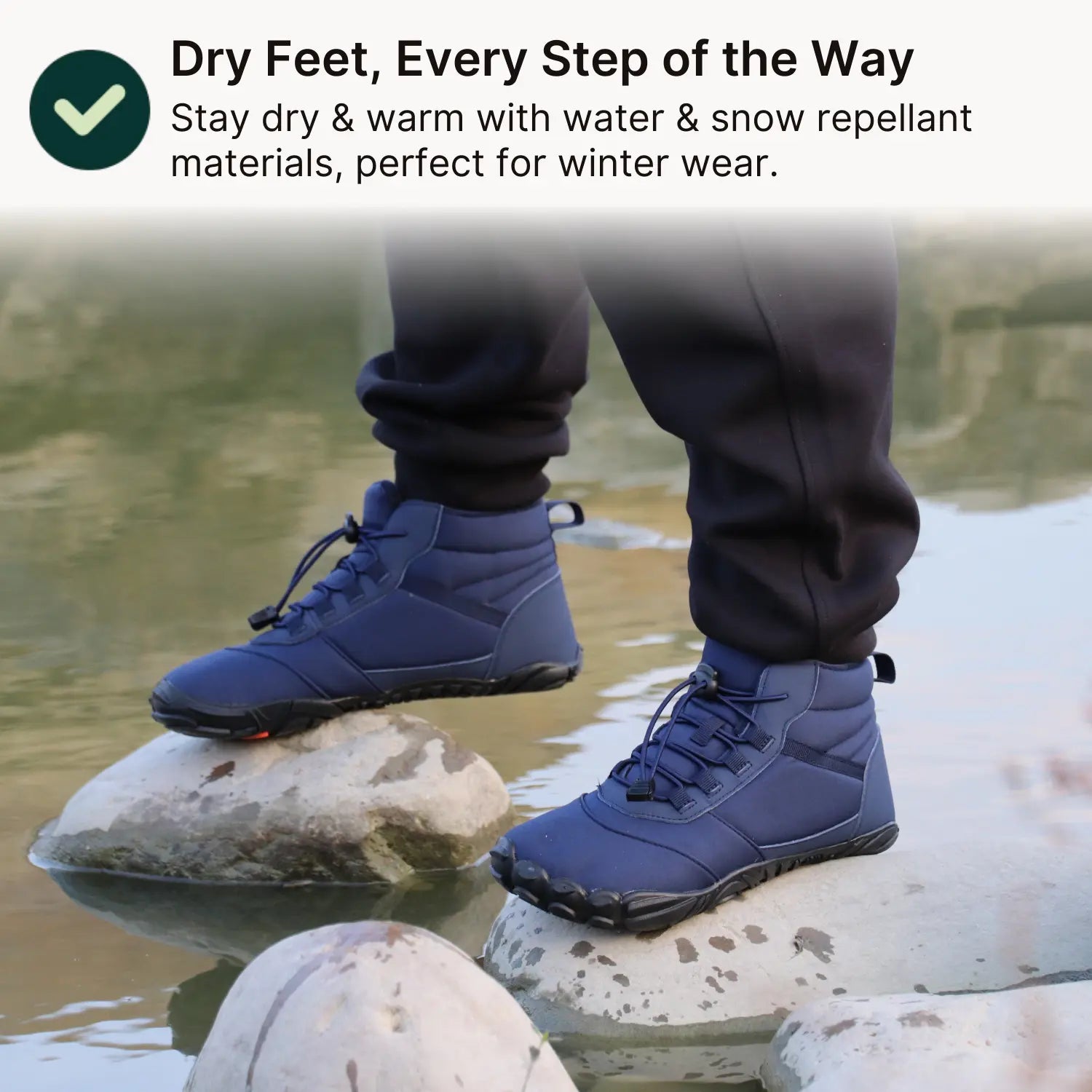 Polar Pro - Non-slip & water-resistant winter barefoot shoes (Unisex)