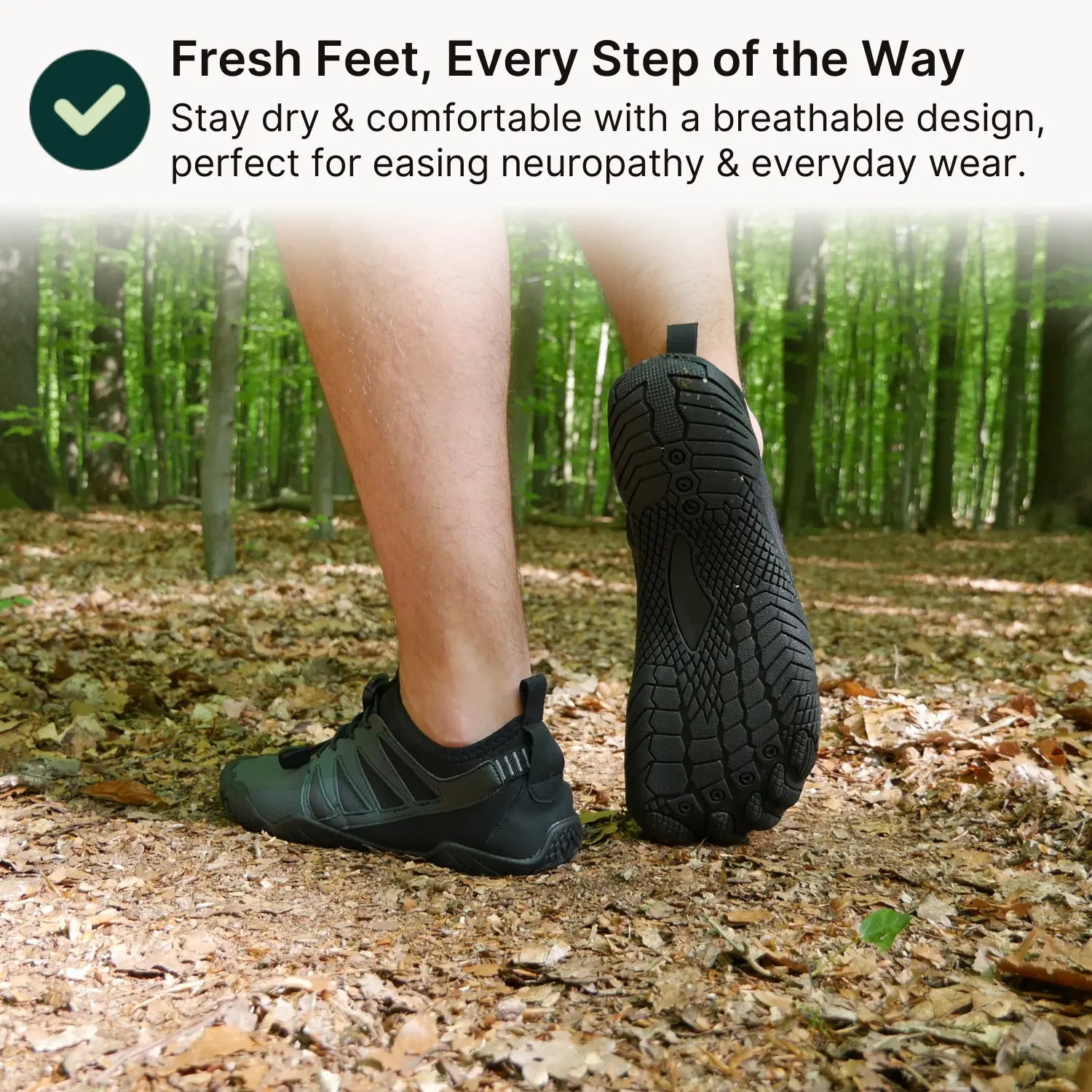 Vapor Run - Breathable & non-slip sports barefoot shoes (Unisex)