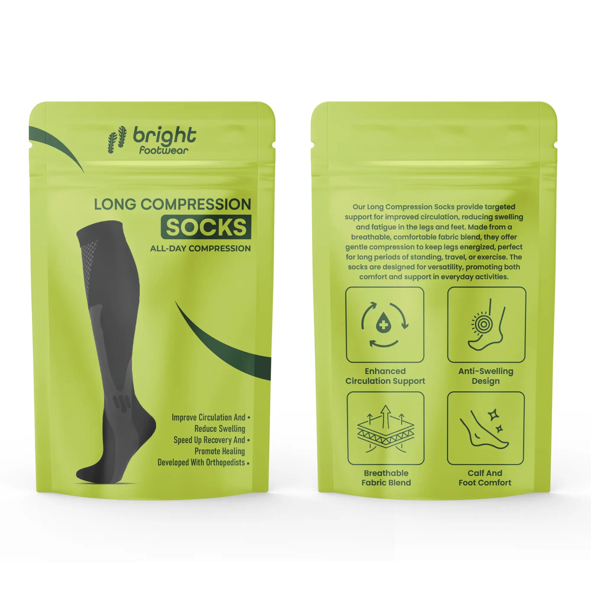 Long Compression Socks - Enhance blood circulation & reduce muscle fatigue